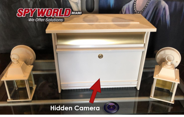 Hidden Camera in Mailbox